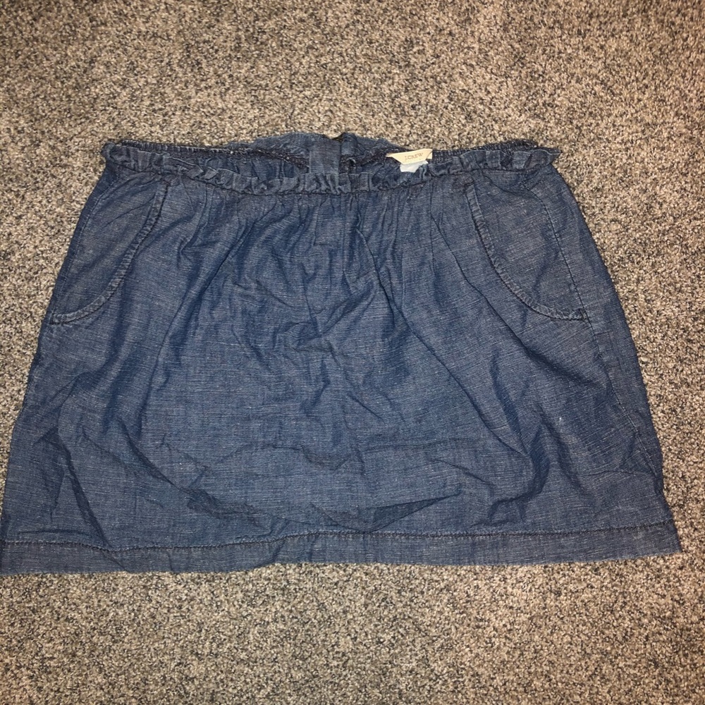 jean skirt